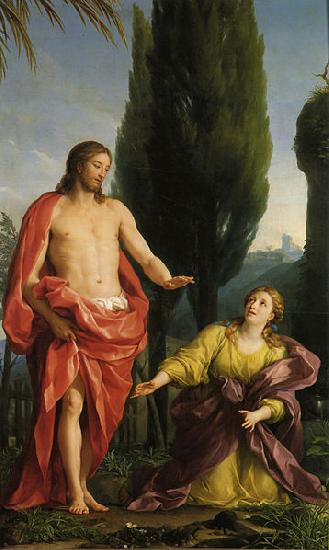 Anton Raphael Mengs Noli me tangere, painting by Anton Raphael Mengs. All Souls College, Oxford oil painting picture